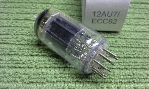 12AU7A dual triode tube hi-end preamp RCA (ECC82) NOS BLK PLATE