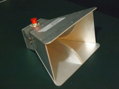 NEW 1 to 18 GHz dual ridged Broadband Feed Horn feedhorn Antenna waveguide horn