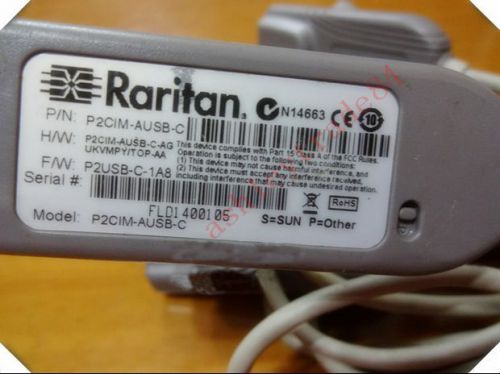 Raritan P2CIM-AUSB-C Paragon II USB CIM Interface KVM Module Tested