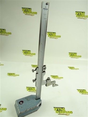 Mitutoyo precision height gauge 0-10&#034; capacity gage .001&#034; grads for sale