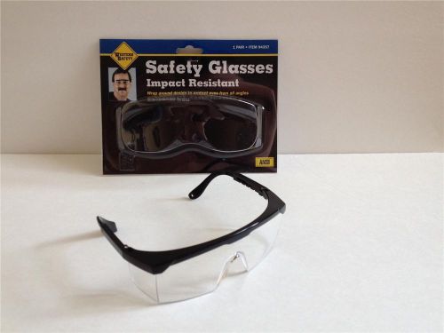 #9346  New Impact Resistant Safety Glasses ANSI Certified Polycarbonate Lenses