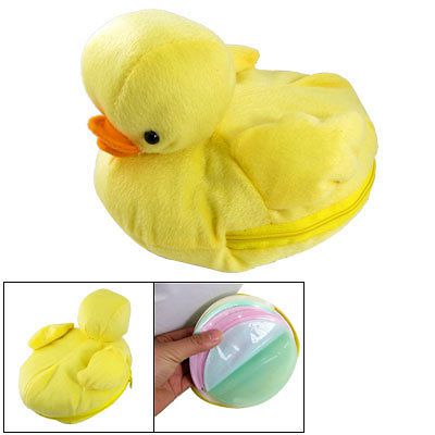 Duck Pattern Stuffed &amp; Plush CD DVD Storage Bag Holds