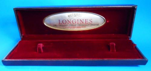 VINTAGE WATCH BOX FOR LONGINES 1950s