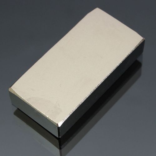 Supert Strong N50 Block Cuboid Magnet 50mm x 25mm x 10mm Rare Earth Neodymium