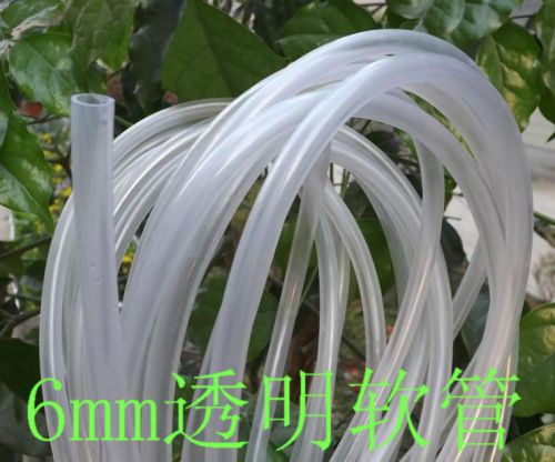 6m miniature pump hose 6mm aperture diameter 8mm transparent tube for sale