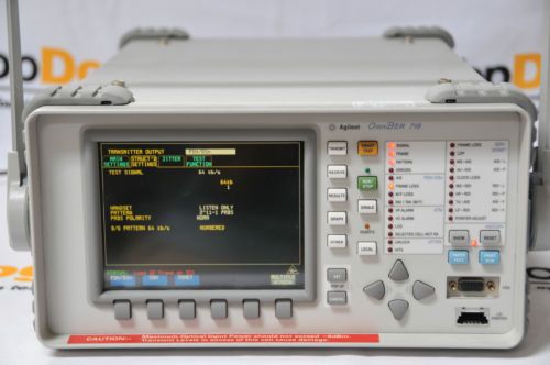 Hp agilent omniber 718 analyzer 37718a-002/012/014/106/601 30d warranty and cal for sale