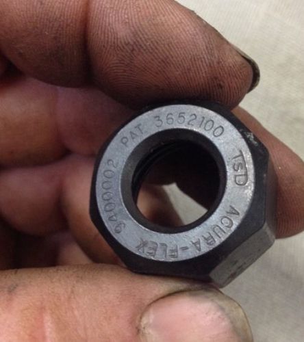 Universal Engineering Acuraflex Lock Nut Collet Chuck Milling Machine Machinist