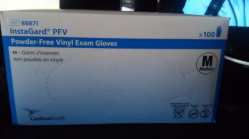 InstaGard PFV Powder-Free Vinyl Exam Gloves (Medium)