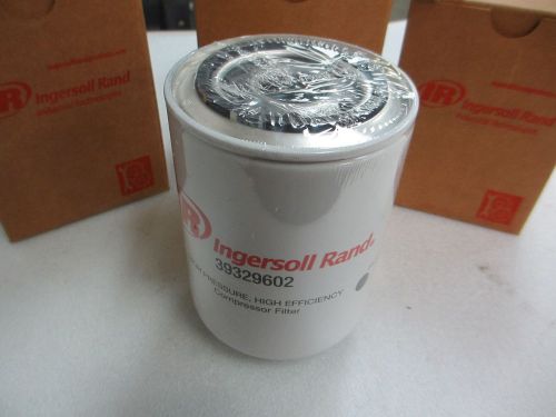 Ingersoll rand air comressor filter, 39329602, high press. &amp;  eff. (lot of 3) for sale