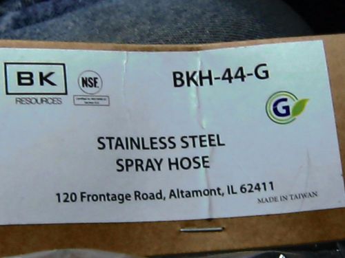 BK Resources - BKH-44-G - 44 in Stainless Steel Pre Rinse Flex Hose