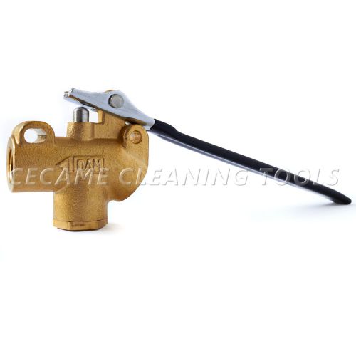Carpet Cleaning Wand Angle Valve Brass SOFT Touch 1/4&#034; Truckmount Extractor