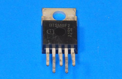 15-PCS SWITCHING POWER 65V 5-PIN TO-220 THROUGH HOLE INFINEON BTS410F2 410F2