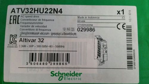 Schneider atv32hu22nr 2.2kw 3hp 380-500v ac speed drive for sale