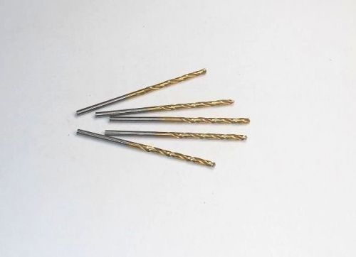 Jobber Length Drills #35 HSS TiN 135D 1-1/2&#034; LOC x 2-5/8&#034; OAL QTY 5 &lt;2127&gt;