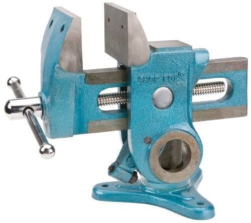 Iron parrot vise 360 degree swivel mechanism lay vise  flat jaw holes woodwoker for sale