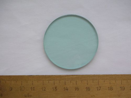 Heat absorbing filter for leitz microscope, 50mm dia x 3mm for sale