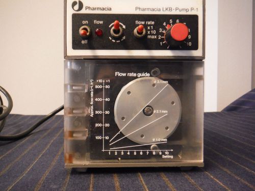 Pharmacia p-1 peristaltic pump variable speed for sale