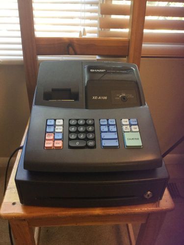 SHARP Cash Register XE-A106 Programmable