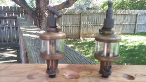 Consolidated Brass Co. Detroit X12A0 Drip Oilers - Pair