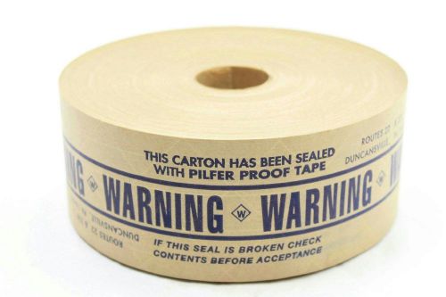 Pilfer proof kraft fiberglass reinforced grade 233 security packaging tape 2-... for sale