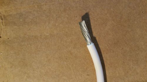 General Cable/Carol C2107A 10 awg Tinned Copper Hook Up Wire White US AWM /10ft