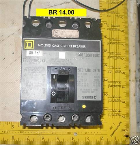 &#034;square &#034;d&#034; company&#034; circuit breaker  (br 14.00) for sale