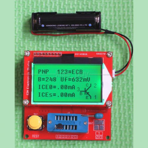 Lithium battery gm328 transistor \ rlc \ esr tester inductance npn pnp diodes for sale