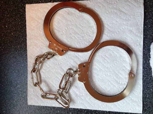 H-thompson leg iron restraint - handcuff - for sale