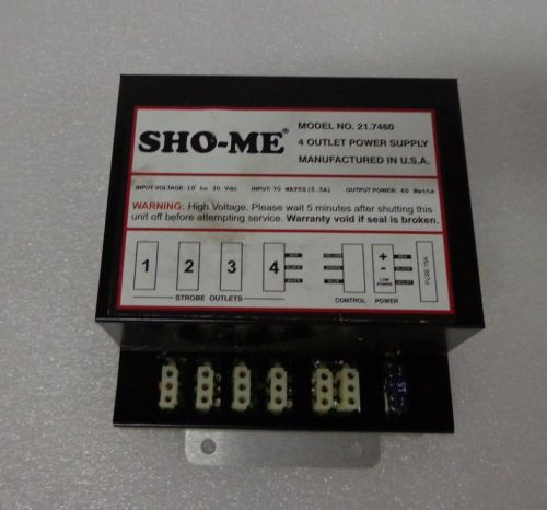 Sho-me model 21.7460 4 oulet power supply for sale
