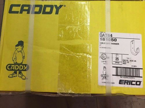 Caddy 4&#034; cable cat5 hanger (cat64) *box of 25pcs.* for sale