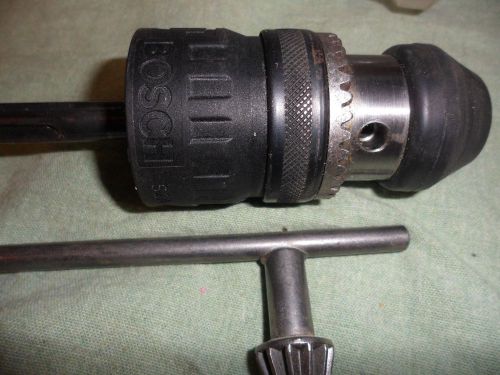 Bosch 1/2&#034; Chuck w/ Integral SDS Shank and Key lightly used