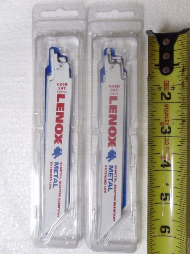 Lenox 6&#034; 24 TPI Bi-Metal Reciprocating Saw Blade (10 Blades) 624R