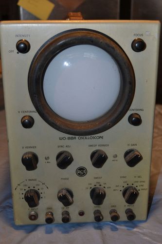 Rare Vtg. RCA Oscillscope  Model WO 88A Ham Radio