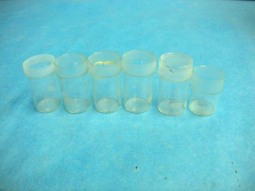 Kimble exax 15ml 10ml lab glass bottle st 29/12 lot of 6 for sale