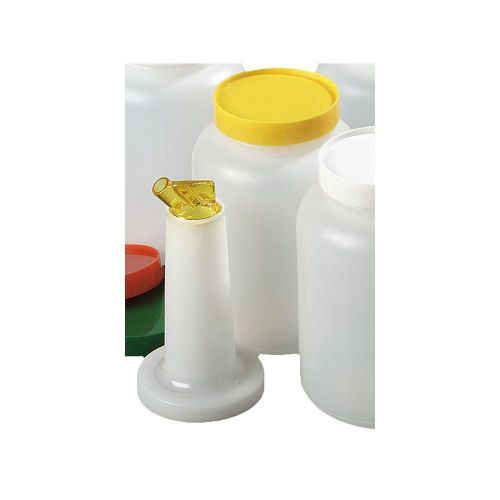 Carlisle ps701b04 stor n&#039; pour 1/2 gallon yellow backup canister for sale