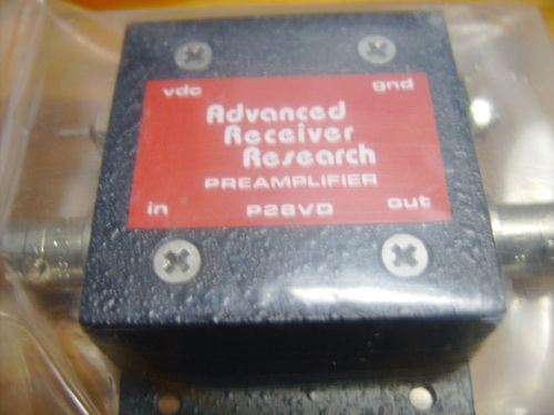 NEW Advanced Receiver Research P28VD 10 meter  preampifier, 1.1dB NF U.S. seller