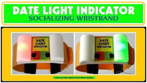 DATE LIGHT INDICATOR WRISTBAND &gt;Socializing Wristband &gt;Personal Dating Wristband