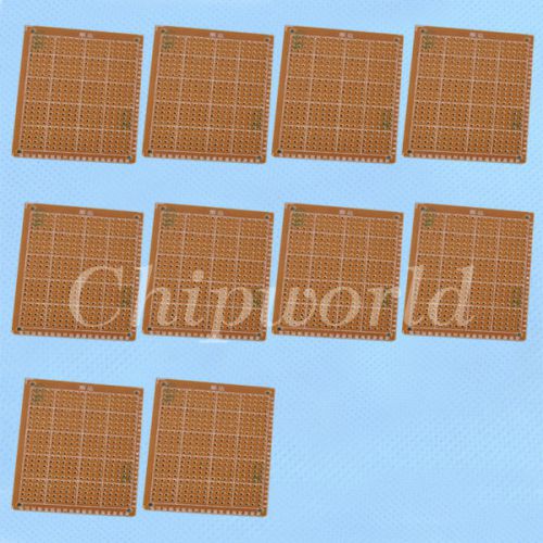 10pcs 5x7cm DIY Prototype Paper PCB Universal Board Circuit Board BREADBOARD