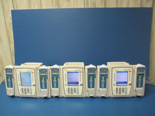 Alaris Carefusion PCU 8015 IV Pump Controller,  w/2 8100 LVP Pumps, Lot of 3