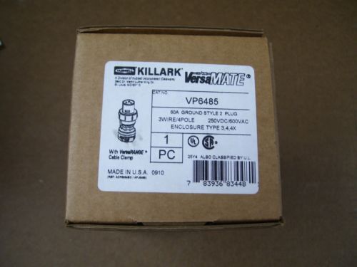 KILLARK  VP6485 PLUG NEW IN BOX