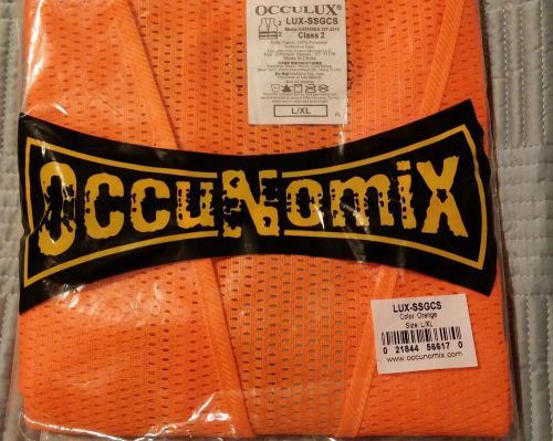 OccuNomix class 2 orange safety vest