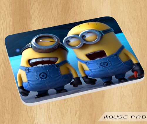 Despicable me 2 laughing Minion On Mousepad For Gaming Anti Slip