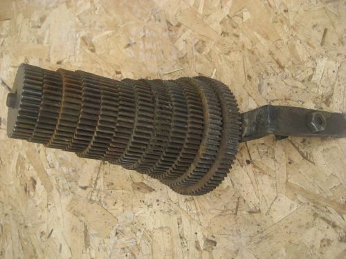vintage south bend lathe 13&#034;   set of 12 threading gears