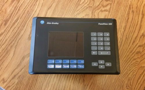 Allen Bradley 2711-B6C20L1 PanelView 600 Color/Touch/Key/EtherNet