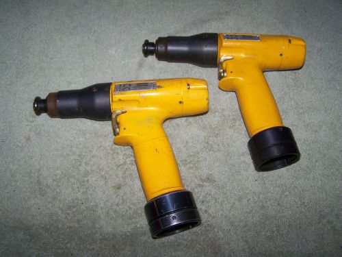 (2) atlas copco etpds4-050i06s 1/4 drive drill etp ds4-05-i06s for sale