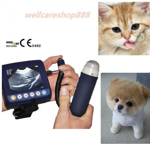 Portable veterianry ultrasound scanner device+ probe+3d software animals for sale