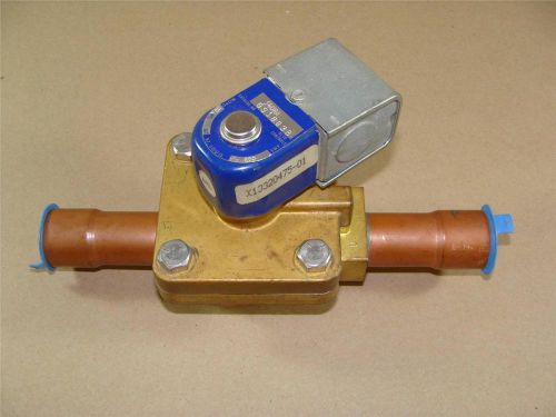 New alco controls gs1863b x13320475-01 solenoid valve 1&#034; copper sweat ends 110v for sale