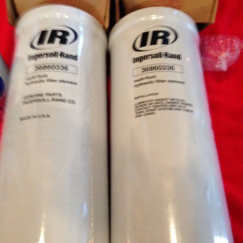 Ingersoll rand hydraulic multi-fluid filter 36860336 new this is for two filters for sale
