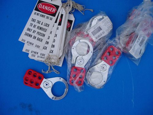 8 sets/kit padlock type lockout-tagout locks and tags by Master 5T591A