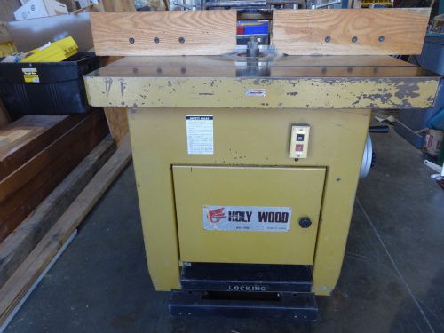 HOLY WOOD HEAVY DUTY SHAPER WITH 1&#034; SHAFT (ROCKWELL DELTA POWERMATIC) KEYS